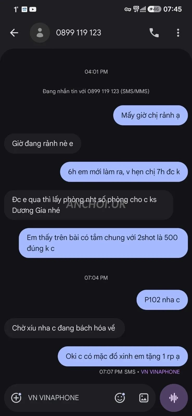 Chị dễ thương vui tính, nói chuyện duyên, làm tình miễn chê.