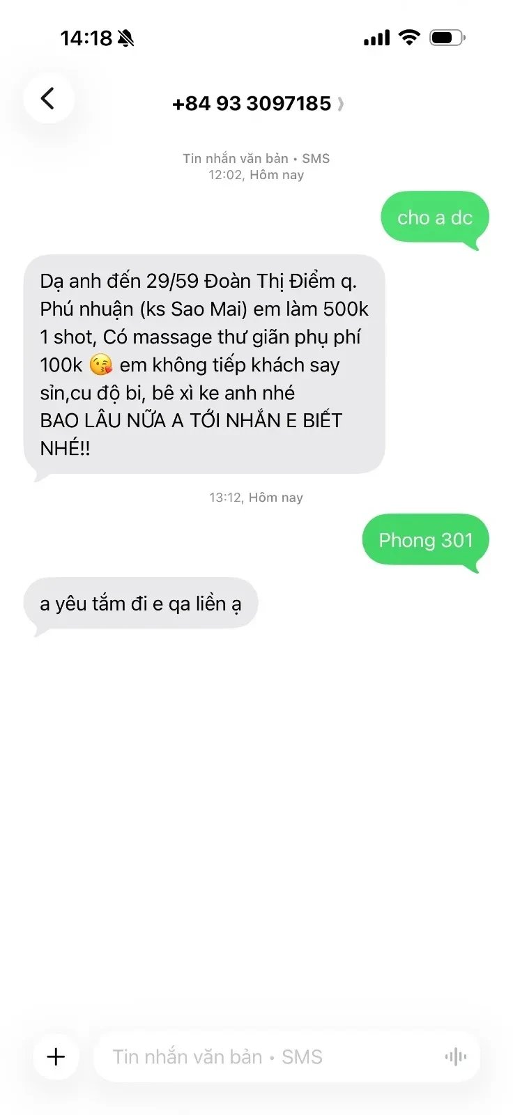 Dịch vụ đầy đủ như đăng ký. Khá bài bản. Bj.Hj phê khỏi bàn — ảnh 3