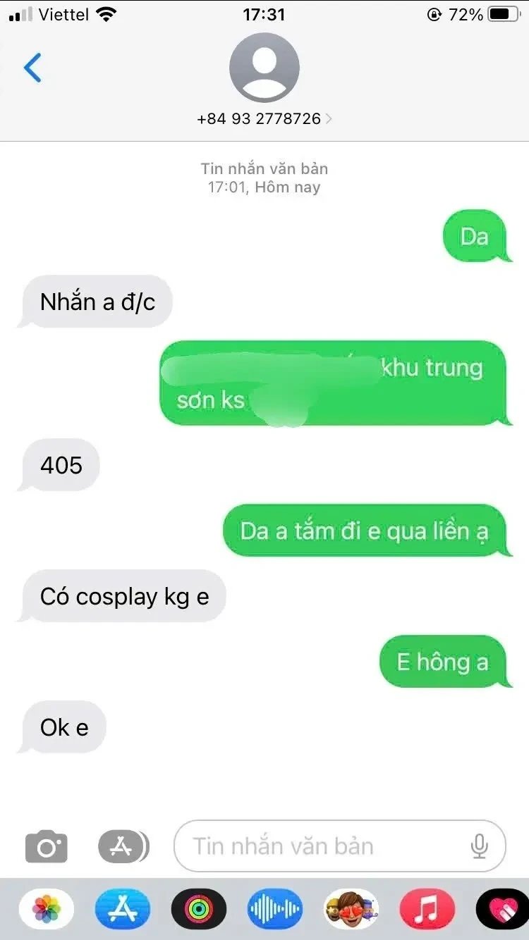 Gặp em lần thứ N, thích em ở chỗ rất nhiệt tình, hợp tác mọi tư thế, làm xong cò